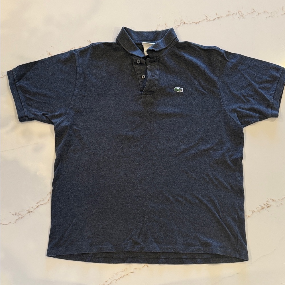 Lacoste Men's Gray Polo Shirt